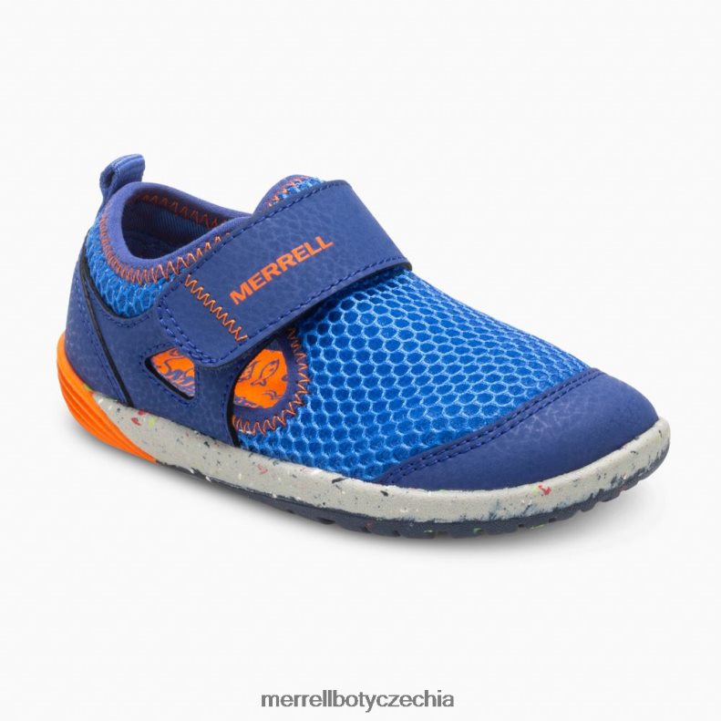 Merrell Holé kroky h2o tenisky (ml260875) obuv J064V21396 modrá/oranžová děti