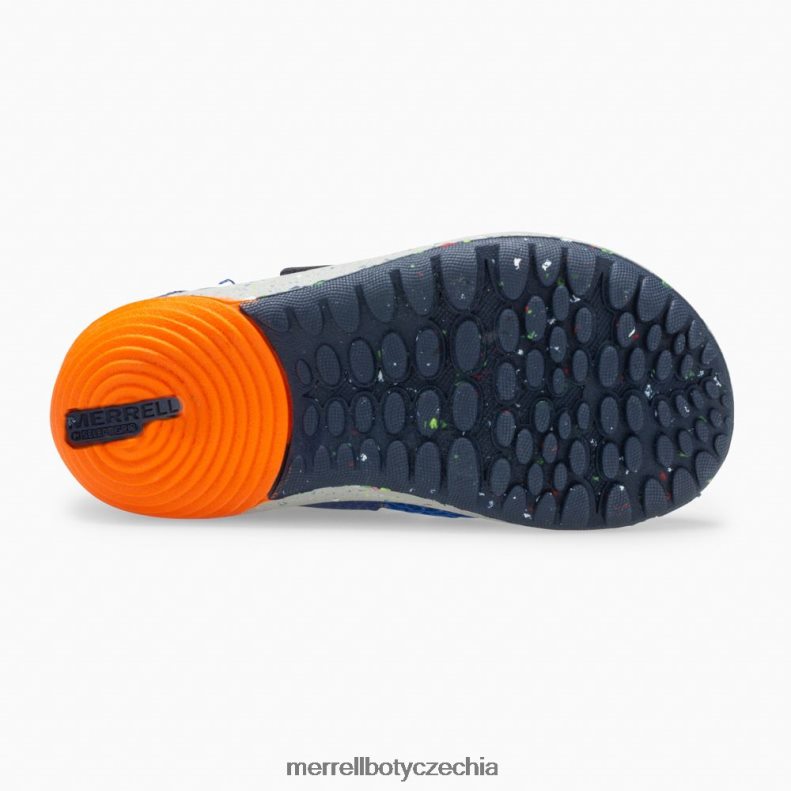 Merrell Holé kroky h2o tenisky (ml260875) obuv J064V21396 modrá/oranžová děti