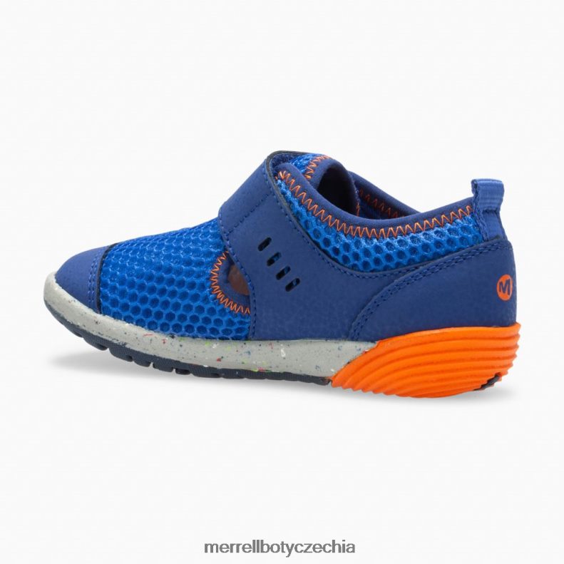 Merrell Holé kroky h2o tenisky (ml260875) obuv J064V21396 modrá/oranžová děti