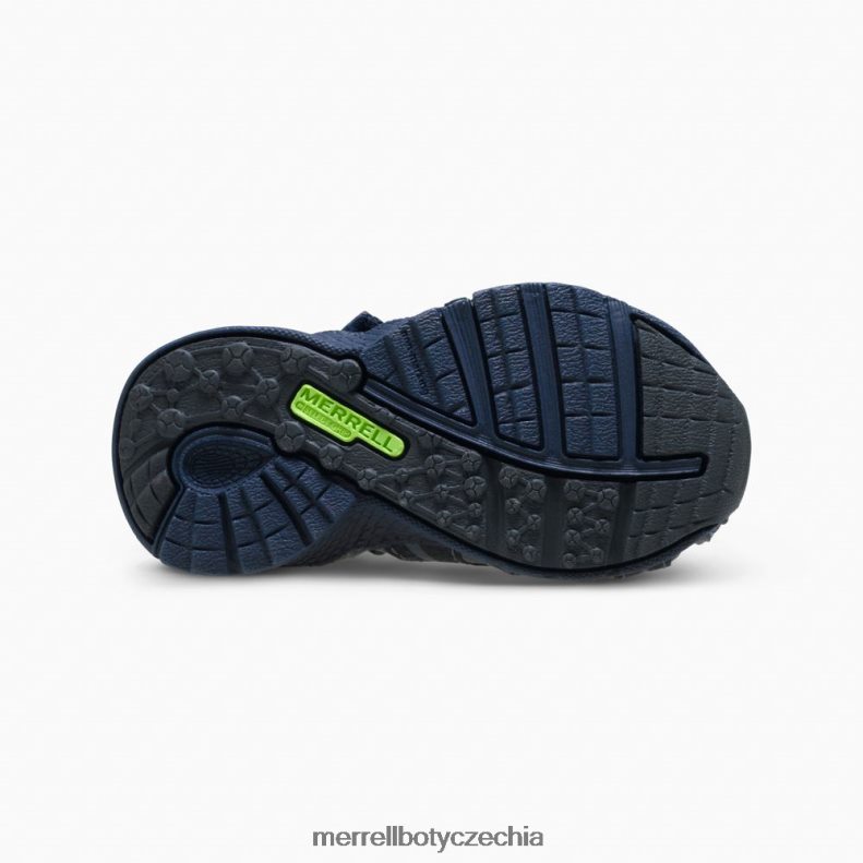 Merrell hydro jr. sandál (mt53375) obuv J064V21407 námořnická / zelená děti