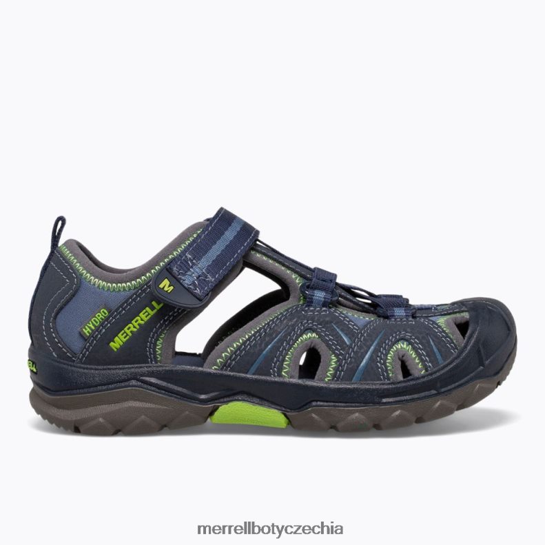 Merrell hydro sandály (mc53375) obuv J064V21408 námořnická / zelená děti - Kliknutím na obrázek zavøete