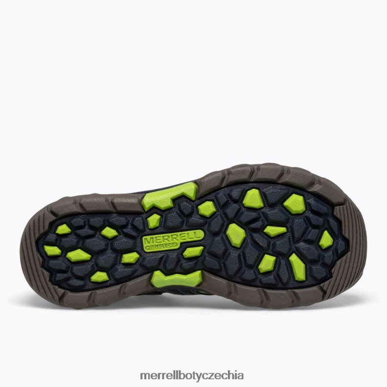 Merrell hydro sandály (mc53375) obuv J064V21408 námořnická / zelená děti