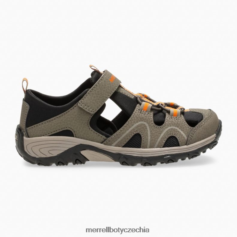 Merrell hydrotetonové sandály (mk262021) obuv J064V21486 střelný kouř děti