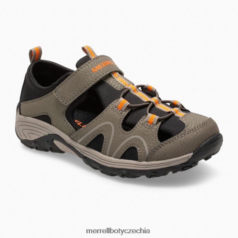 Merrell hydrotetonové sandály (mk262021) obuv J064V21486 střelný kouř děti