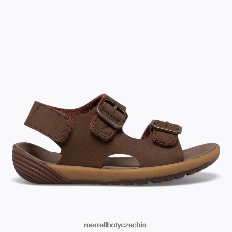 Merrell sandály na holé kroky (ml261230) obuv J064V21401 hnědý děti - Kliknutím na obrázek zavøete