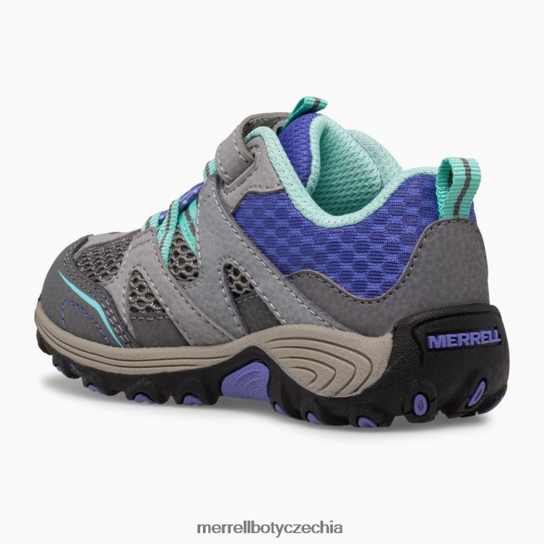 Merrell stopař jr. bota (ml166016) obuv J064V21341 šedá/vícenásobná děti