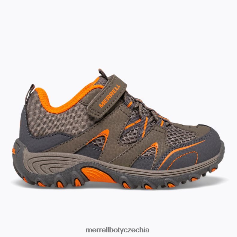 Merrell stopař jr. bota (ml260355) obuv J064V21343 střelný kouř děti