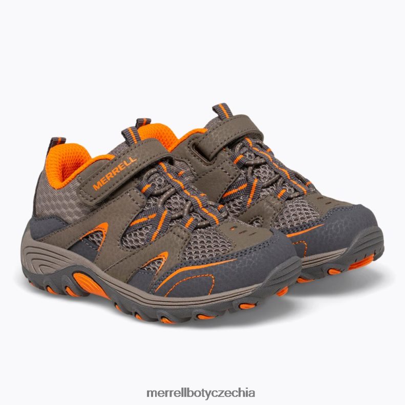 Merrell stopař jr. bota (ml260355) obuv J064V21343 střelný kouř děti