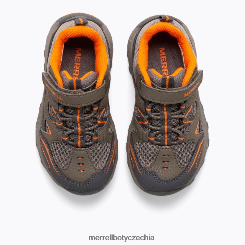 Merrell stopař jr. bota (ml260355) obuv J064V21343 střelný kouř děti