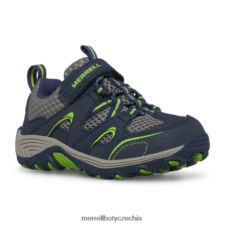 Merrell stopař jr. bota (ml260888) obuv J064V21344 námořnická/zelená děti