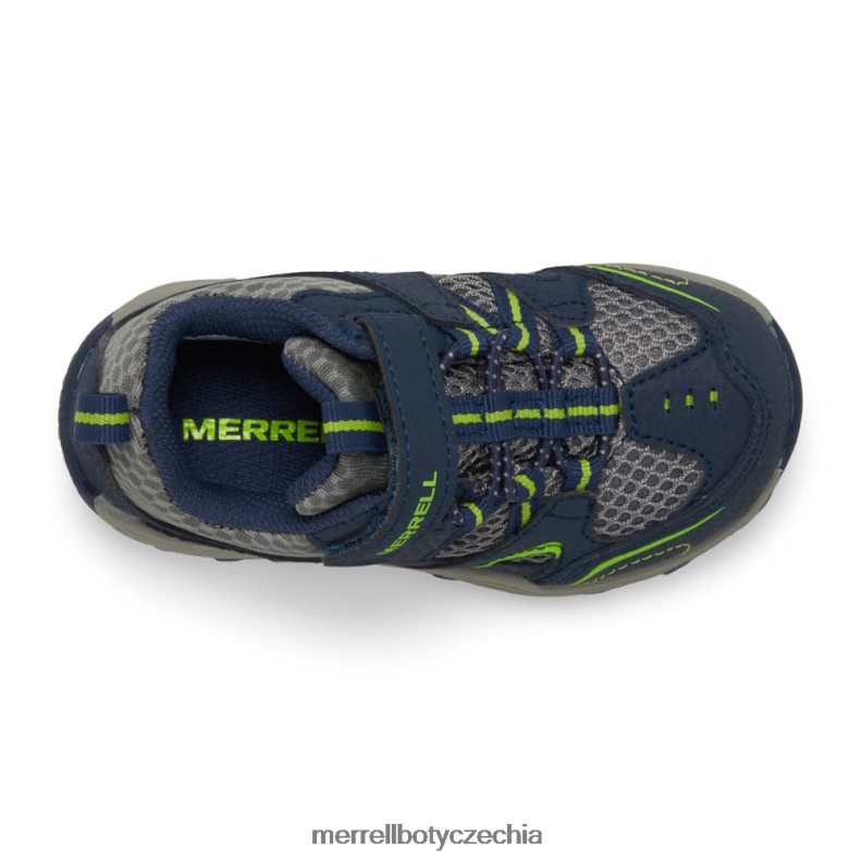 Merrell stopař jr. bota (ml260888) obuv J064V21344 námořnická/zelená děti