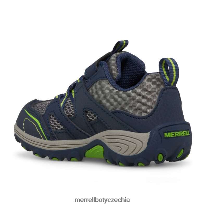 Merrell stopař jr. bota (ml260888) obuv J064V21344 námořnická/zelená děti