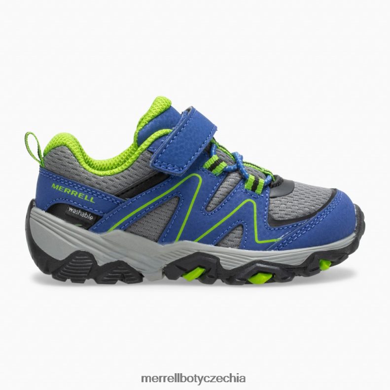 Merrell trail quest jr. (ml262791) obuv J064V21347 modrá zelená děti