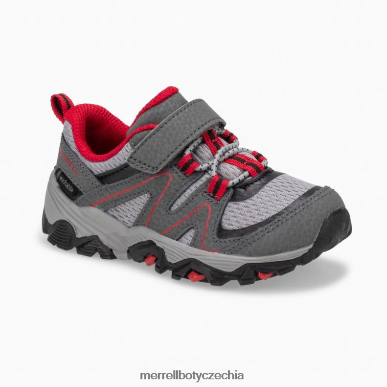 Merrell trail quest jr. (ml263182) obuv J064V21348 šedá/červená/černá děti