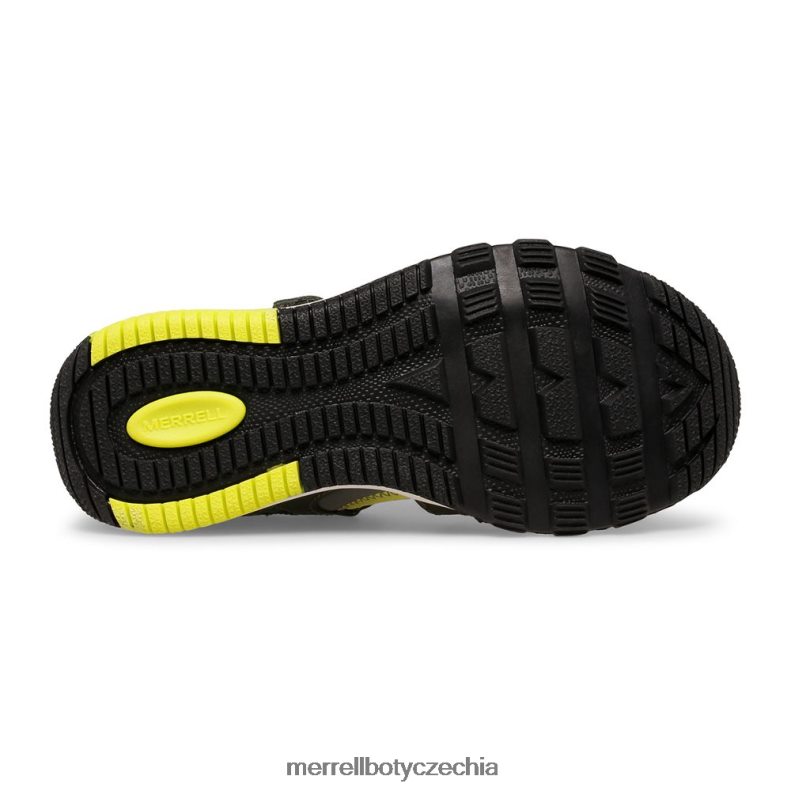 Merrell Hydro free roam monarch sandály (mk265670k) obuv J064V21501 oliva/limetka děti