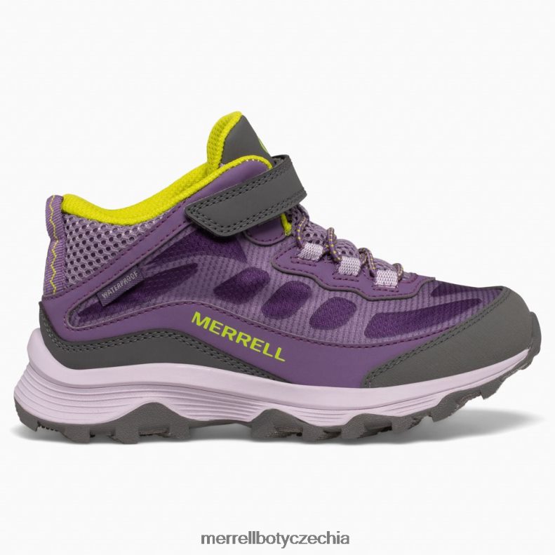 Merrell Moab speed mid a/c voděodolný (mk166276) obuv J064V21386 hroznový kadet děti