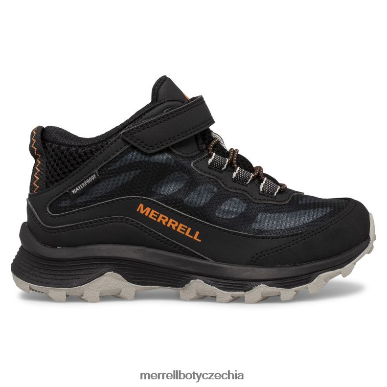 Merrell Moab speed mid a/c voděodolný (mk265951) obuv J064V21385 Černá děti - Kliknutím na obrázek zavøete