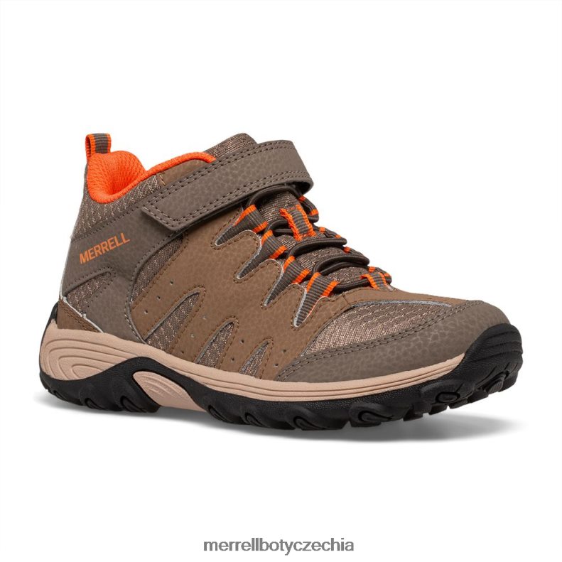 Merrell Outback mid 2 boot (mk266230) obuv J064V21452 střelný kouř/hlína děti