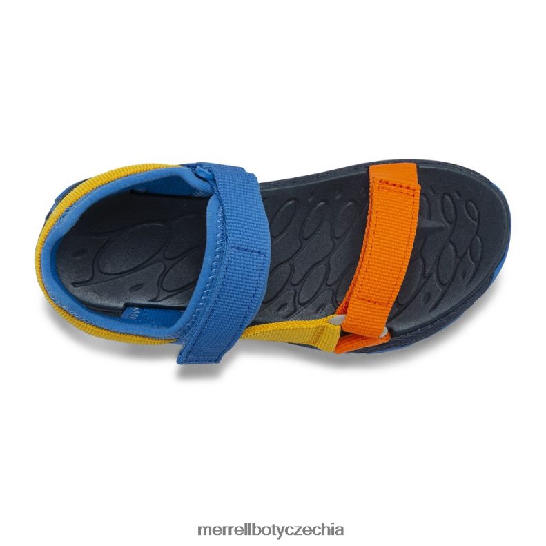 Merrell Webové sandály kahuna (mk264947k) obuv J064V21399 modrá multi děti