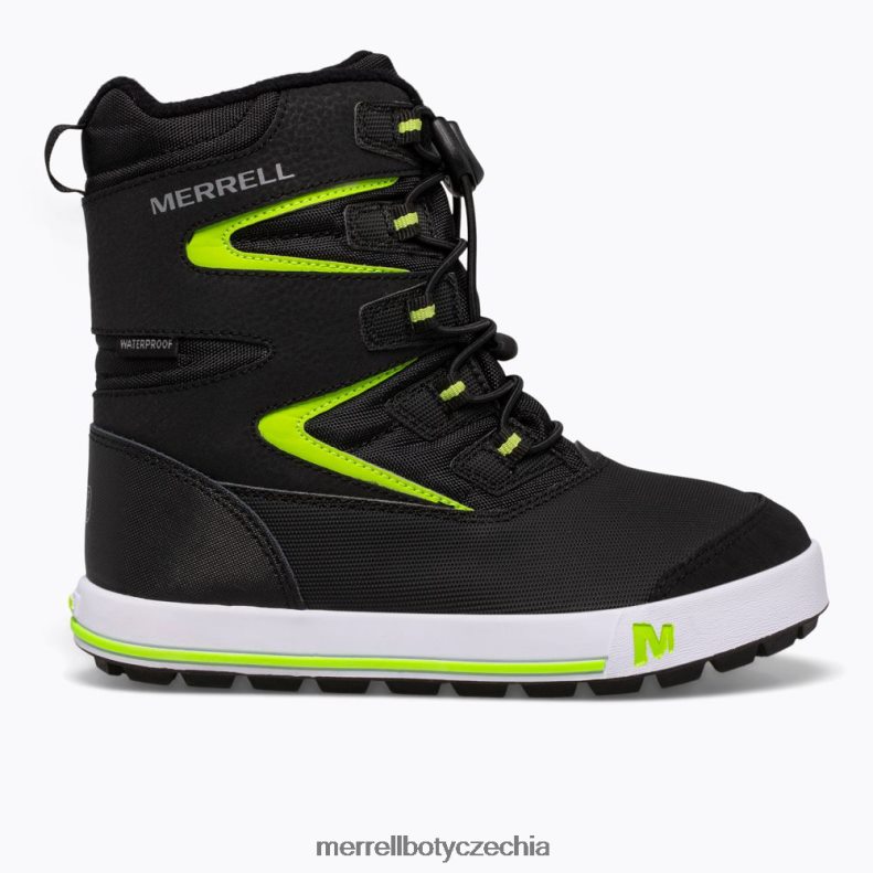 Merrell bota snowbank 3.0 (mk265035k) obuv J064V21480 černá/šedá/zelená děti - Kliknutím na obrázek zavøete