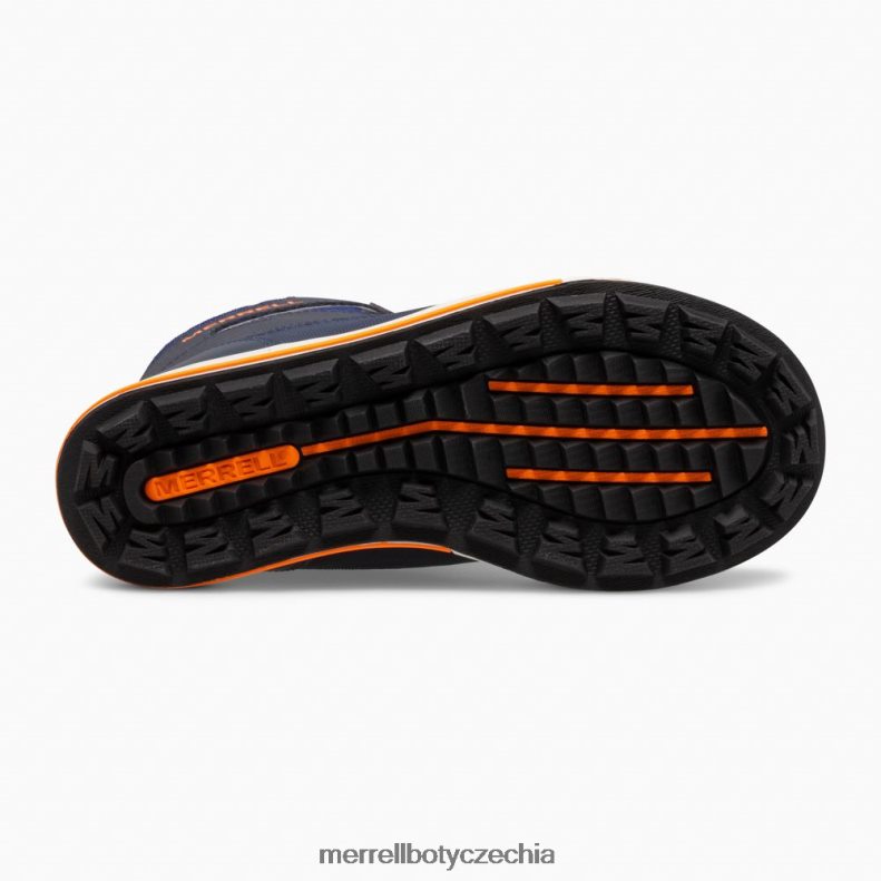 Merrell bota snowbank 3.0 (mk265184k) obuv J064V21482 námořnická/kobaltová/oranžová děti