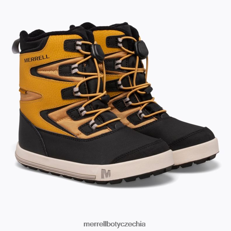 Merrell bota snowbank 3.0 (mk265185k) obuv J064V21485 pšenice děti