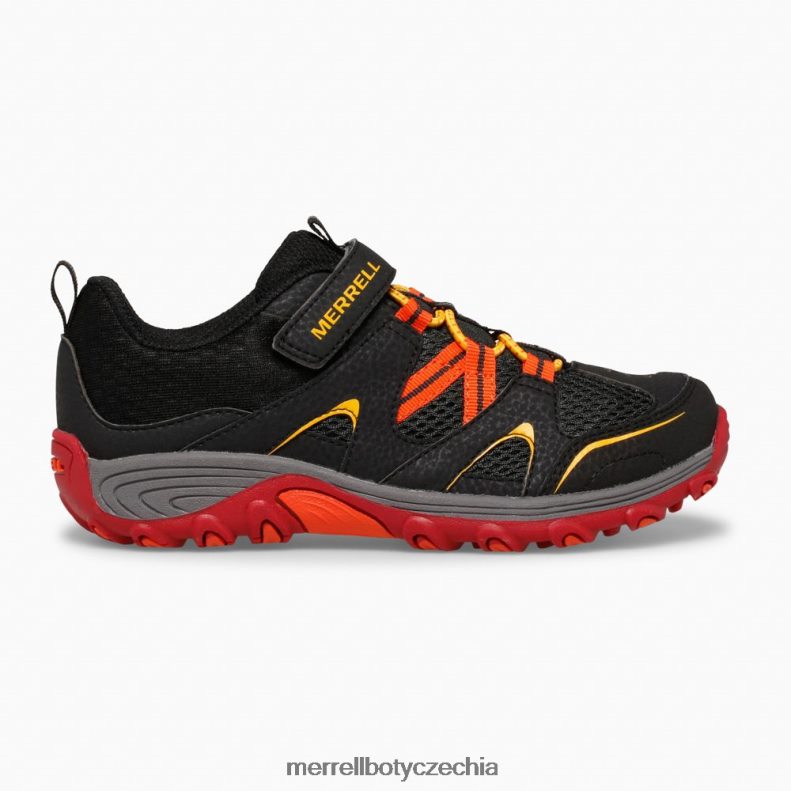 Merrell boty trail Chaser (mk265717) obuv J064V21460 černá/šedá/červená děti - Kliknutím na obrázek zavøete