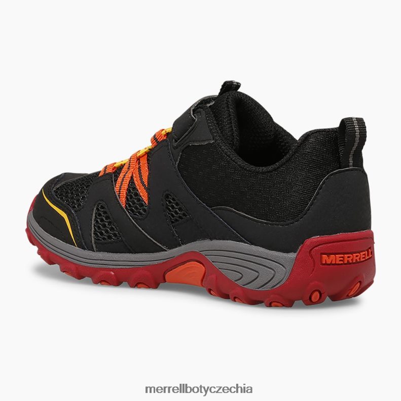 Merrell boty trail Chaser (mk265717) obuv J064V21460 černá/šedá/červená děti