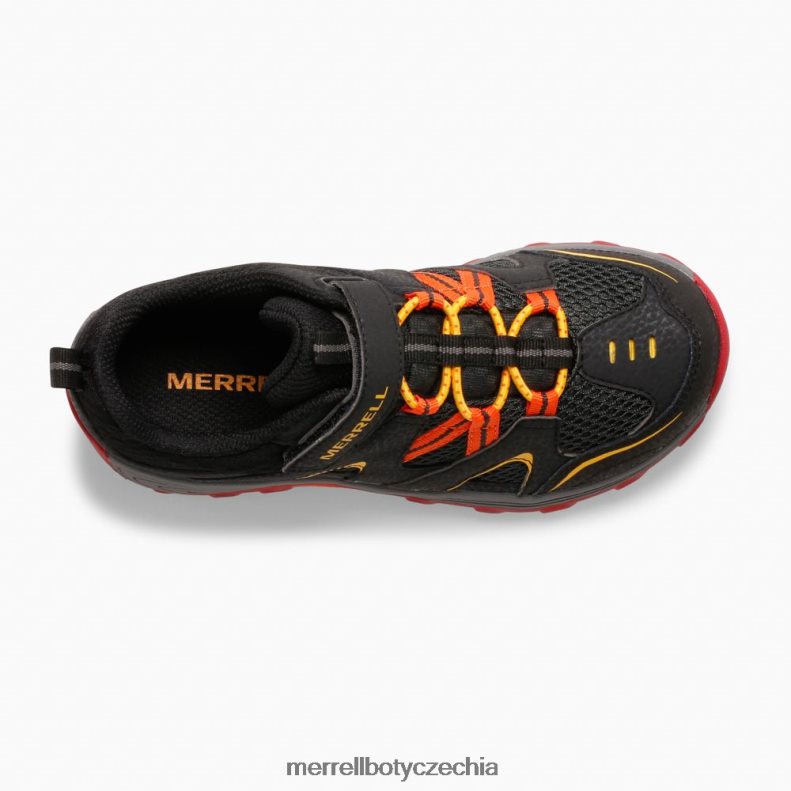 Merrell boty trail Chaser (mk265717) obuv J064V21460 černá/šedá/červená děti