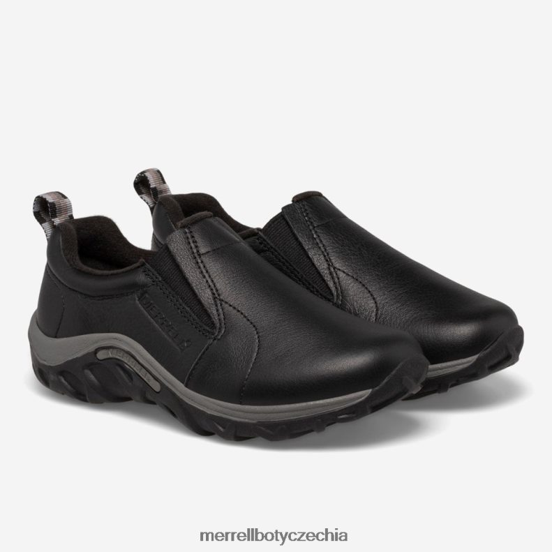 Merrell džungle moc kůže (j95619) obuv J064V21473 Černá děti