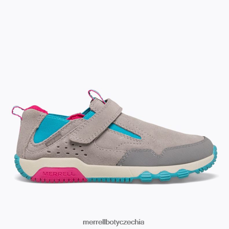 Merrell free roam jungle moc (mk165222) obuv J064V21425 šedá/turq/bobule děti