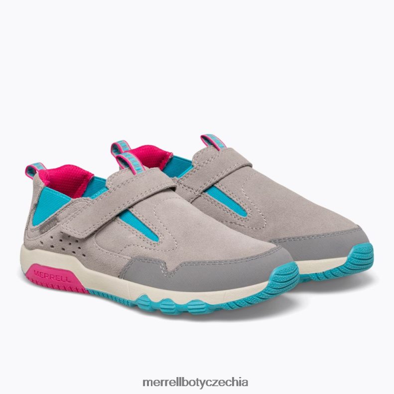 Merrell free roam jungle moc (mk165222) obuv J064V21425 šedá/turq/bobule děti