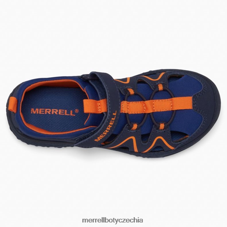 Merrell hydro explorer (mk266963) obuv J064V21410 námořnická/oranžová děti