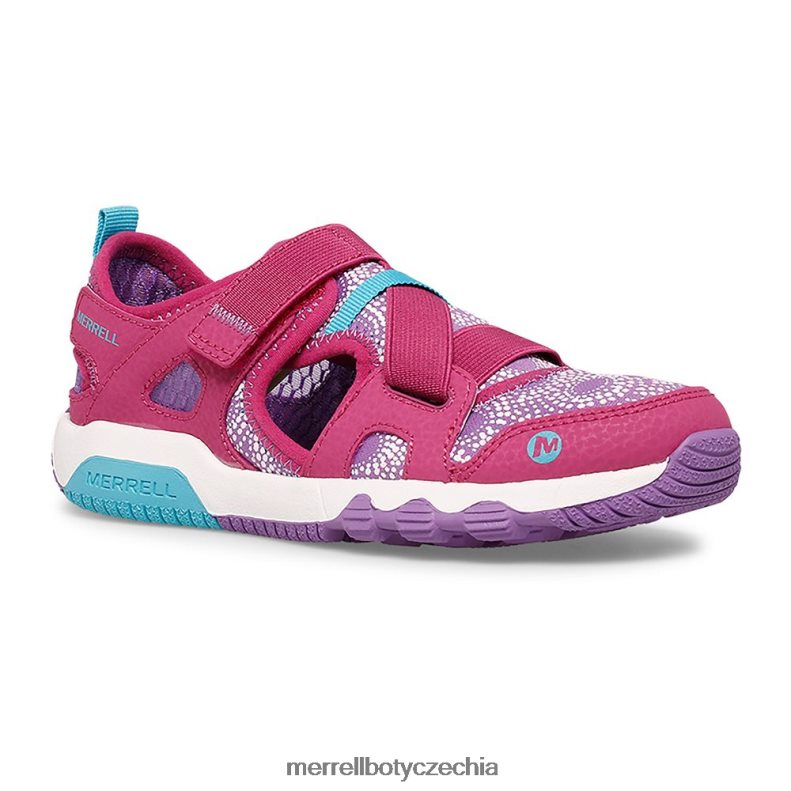 Merrell hydro free roam chroma monarch sandál (mk165857k) obuv J064V21504 fuchsie děti