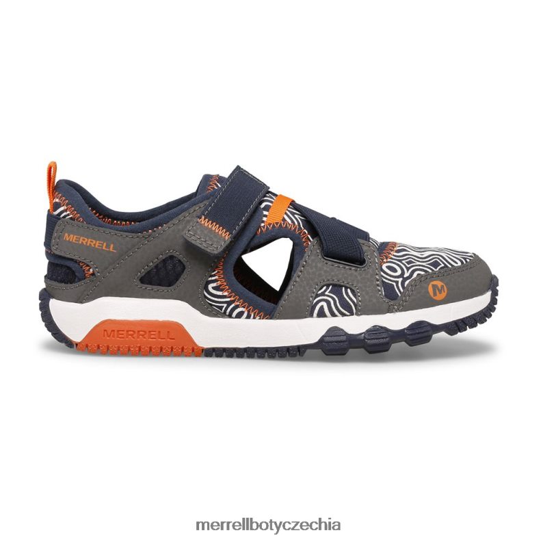 Merrell hydro free roam chroma monarch sandál (mk265855k) obuv J064V21503 šedá/námořnická děti - Kliknutím na obrázek zavøete