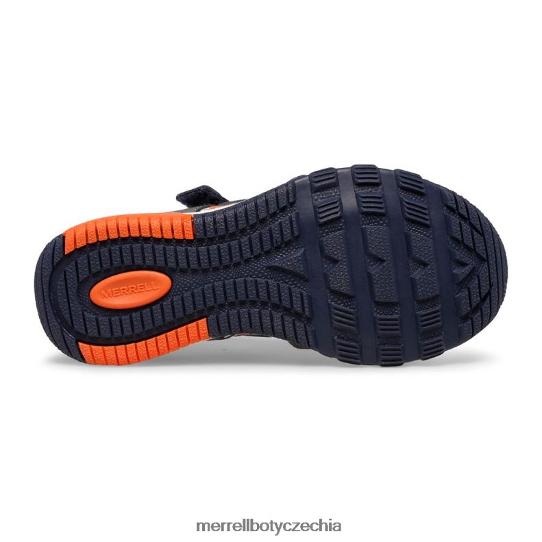 Merrell hydro free roam chroma monarch sandál (mk265855k) obuv J064V21503 šedá/námořnická děti