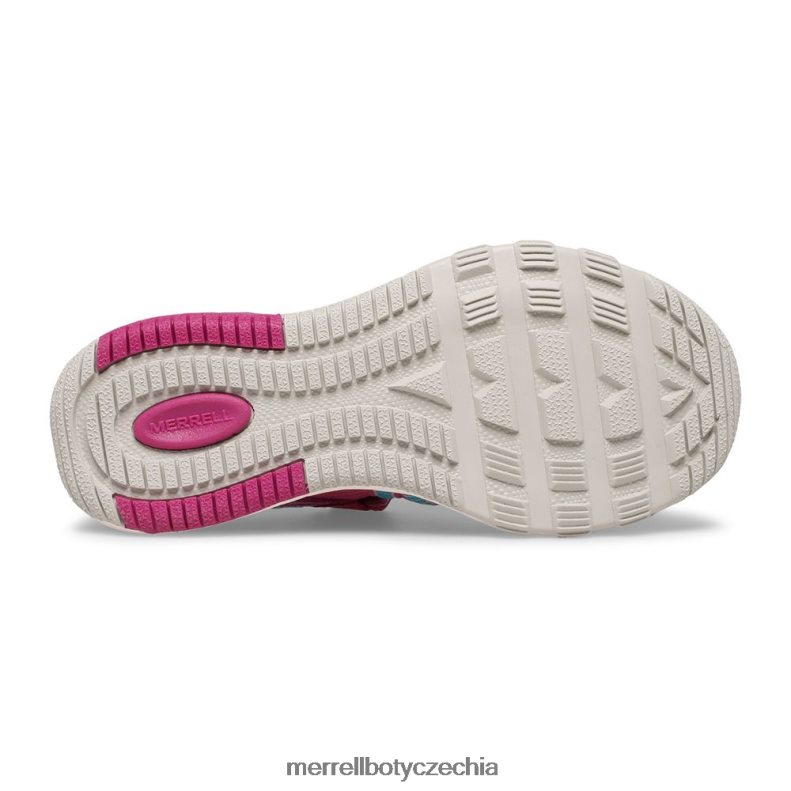 Merrell hydro free roam sandály (mk165669k) obuv J064V21498 fuchsie/turq děti