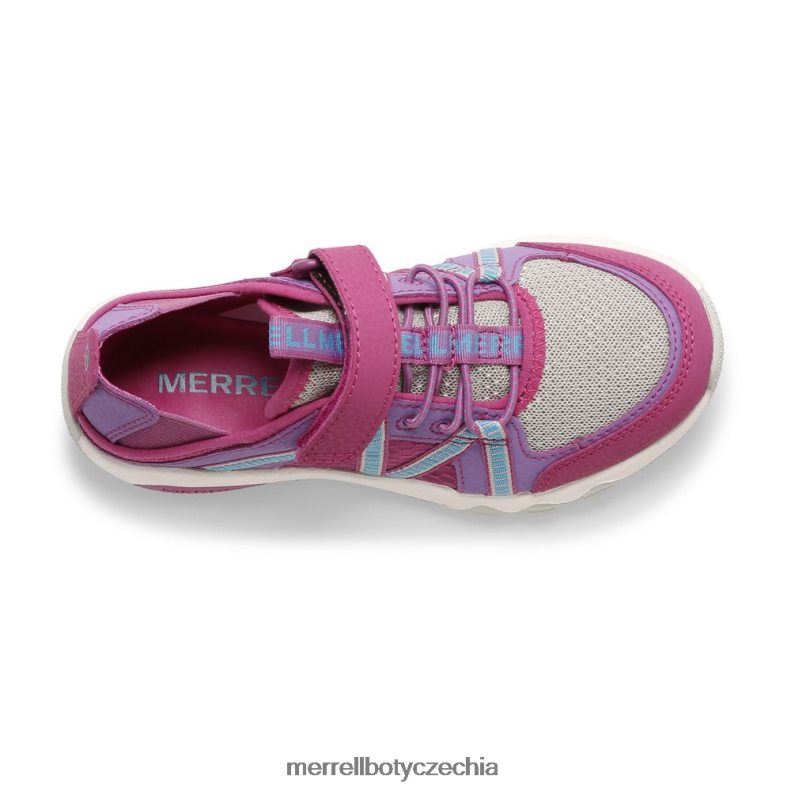 Merrell hydro free roam sandály (mk165669k) obuv J064V21498 fuchsie/turq děti