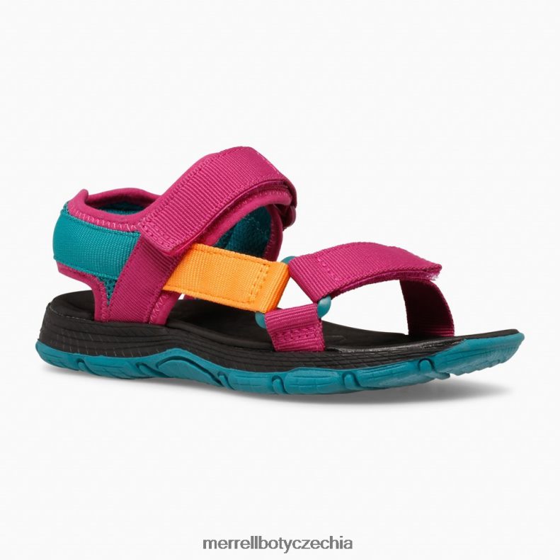 Merrell kahuna web sandál (mk165675k) obuv J064V21397 bobule/multi děti