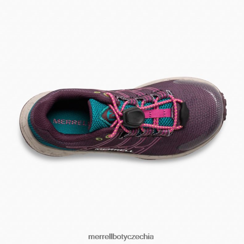 Merrell let moab s nízkou klimatizací (mk165737) obuv J064V21391 vínová děti