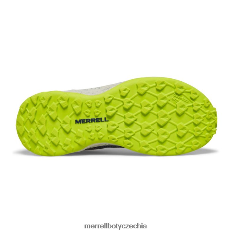 Merrell nízký let moab (mk266770) obuv J064V21437 šedá/námořnická/citronová děti