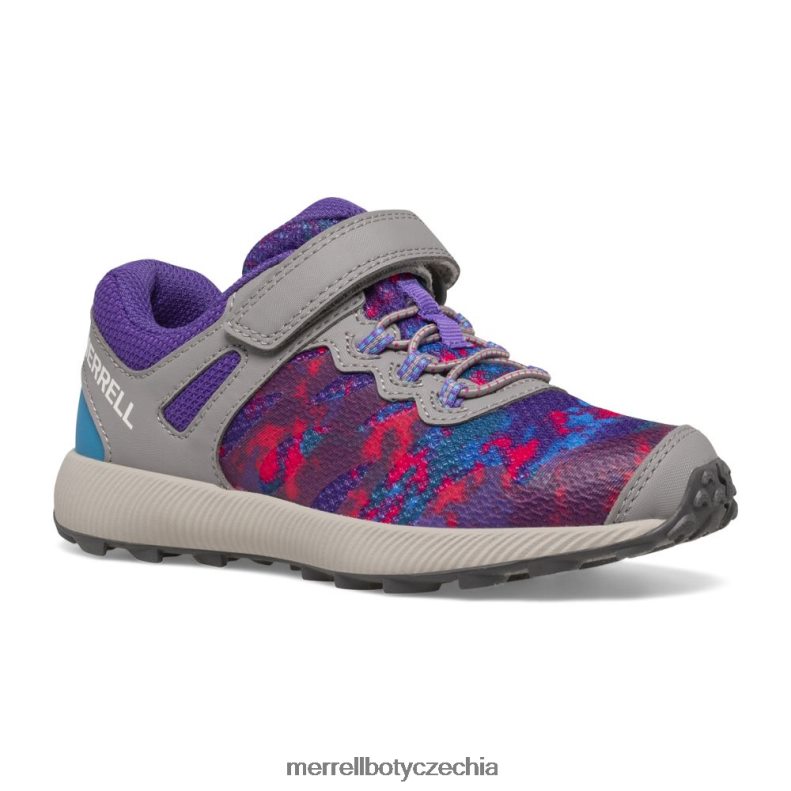 Merrell nova 2 tenisky (mk166239) obuv J064V2784 šedá/vícenásobná děti