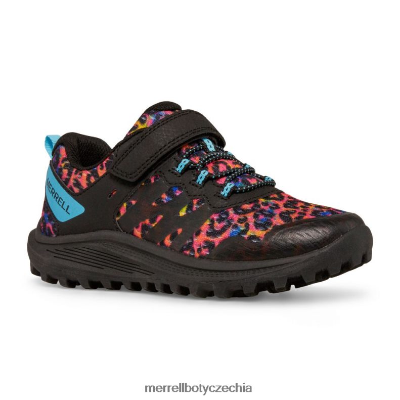 Merrell nova 3 tenisky (mk166788) obuv J064V21359 duhový leopard děti