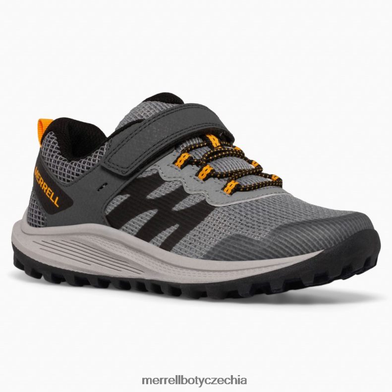 Merrell nova 3 tenisky (mk266785) obuv J064V21356 šedá/oranžová děti