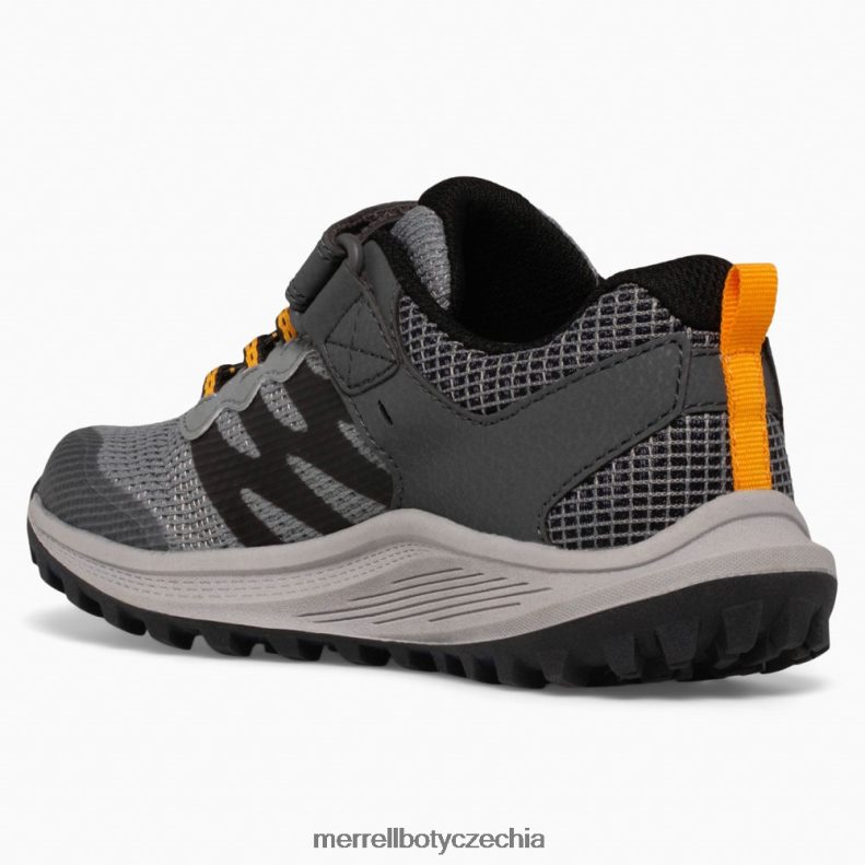 Merrell nova 3 tenisky (mk266785) obuv J064V21356 šedá/oranžová děti