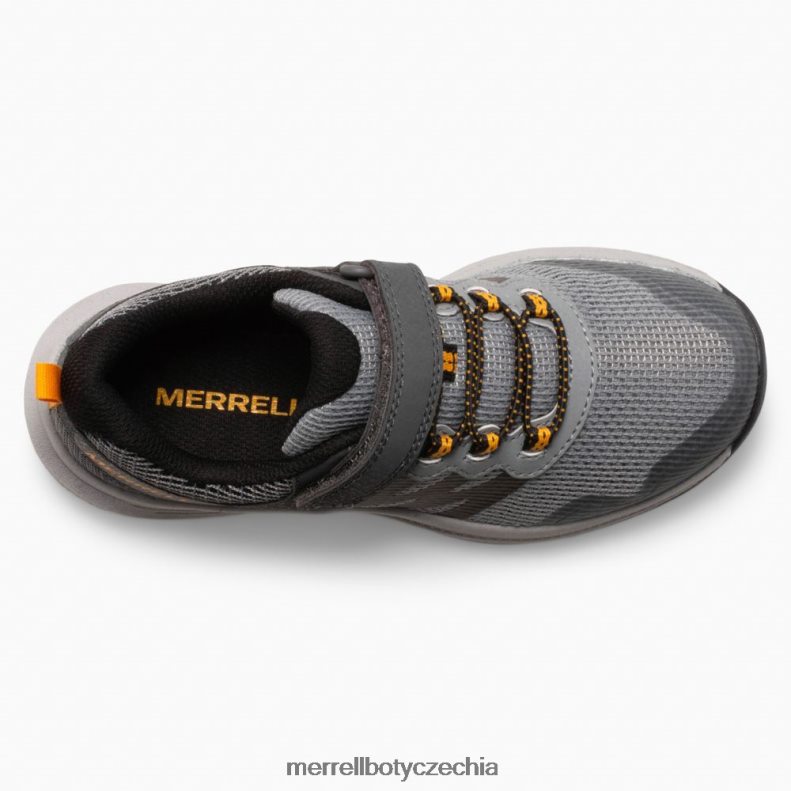 Merrell nova 3 tenisky (mk266785) obuv J064V21356 šedá/oranžová děti