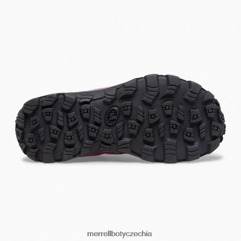 Merrell oakcreek nízké krajkové voděodolné tenisky (mk164772) obuv J064V21451 paloma/berry děti