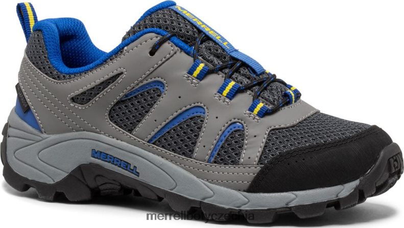 Merrell oakcreek nízké krajkové voděodolné tenisky (mk264770) obuv J064V21450 dřevěné uhlí děti