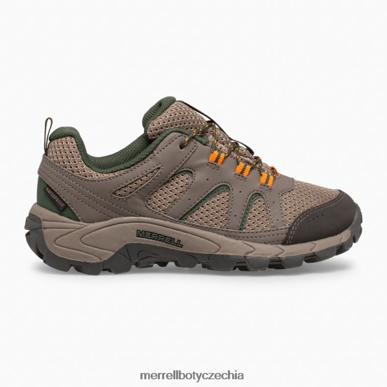 Merrell oakcreek nízké krajkové voděodolné tenisky (mk264771) obuv J064V21448 balvan děti