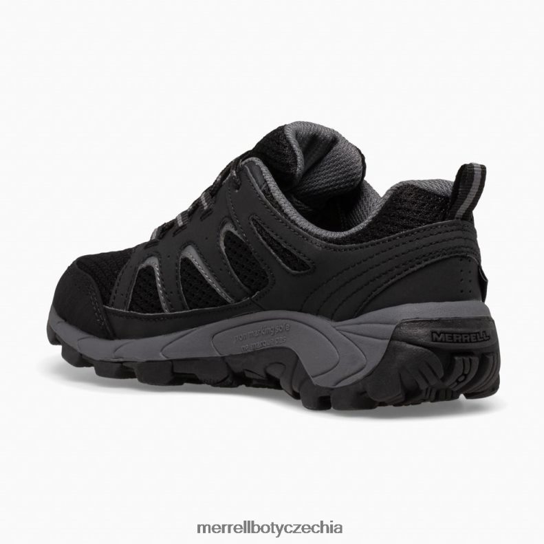 Merrell oakcreek nízké krajkové voděodolné tenisky (mk265427) obuv J064V21449 černá/šedá děti